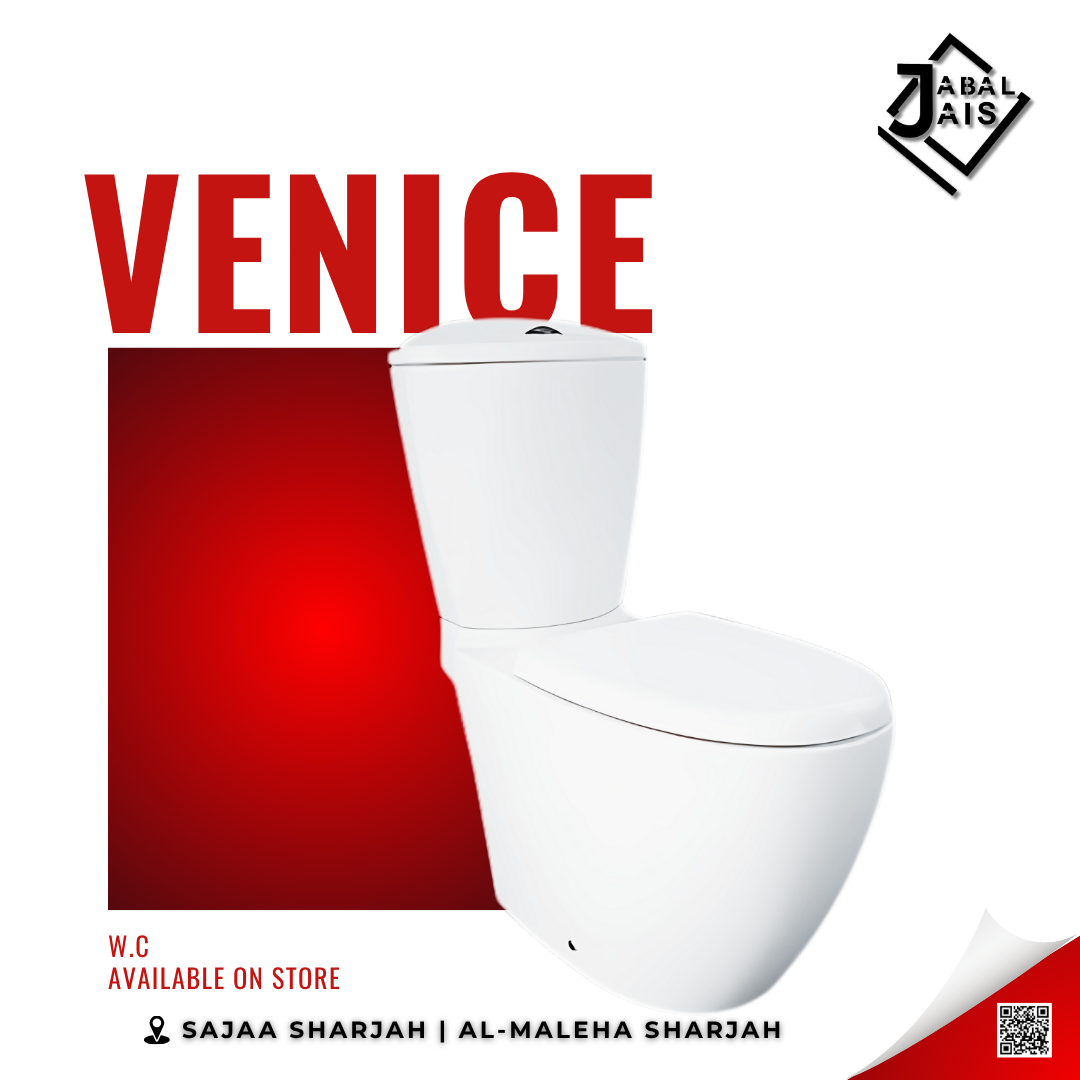 RAK-VENICE Alpine White Ivory Close Coupled Water Closets