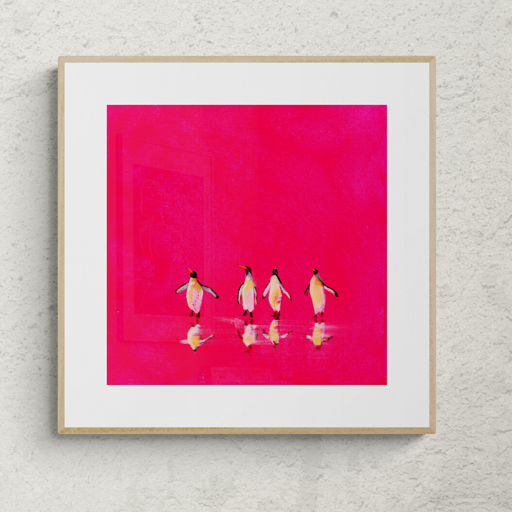  Penguin Artwork - Girl's Night Out