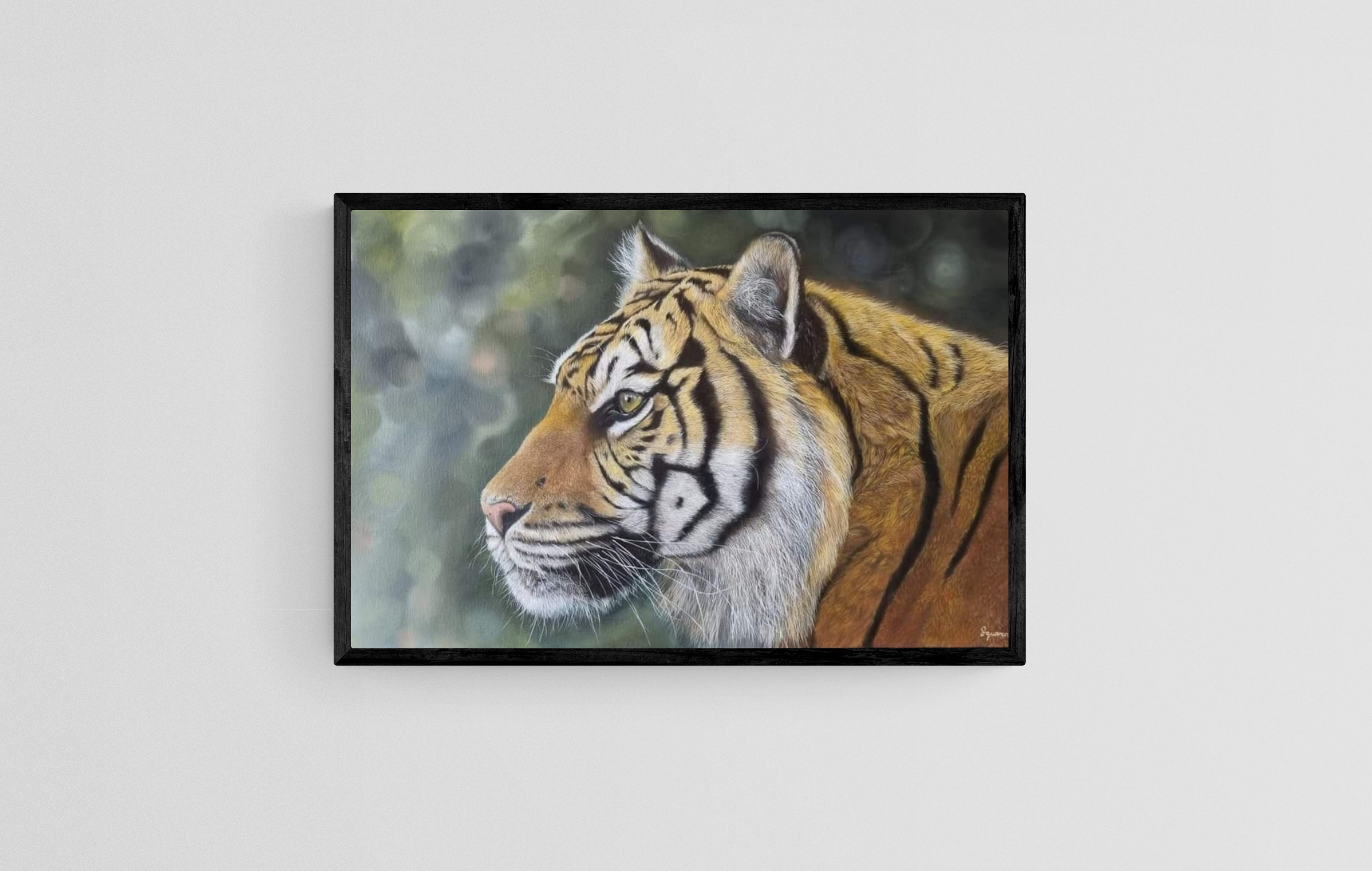 Tiger Portrait Print - Calissa