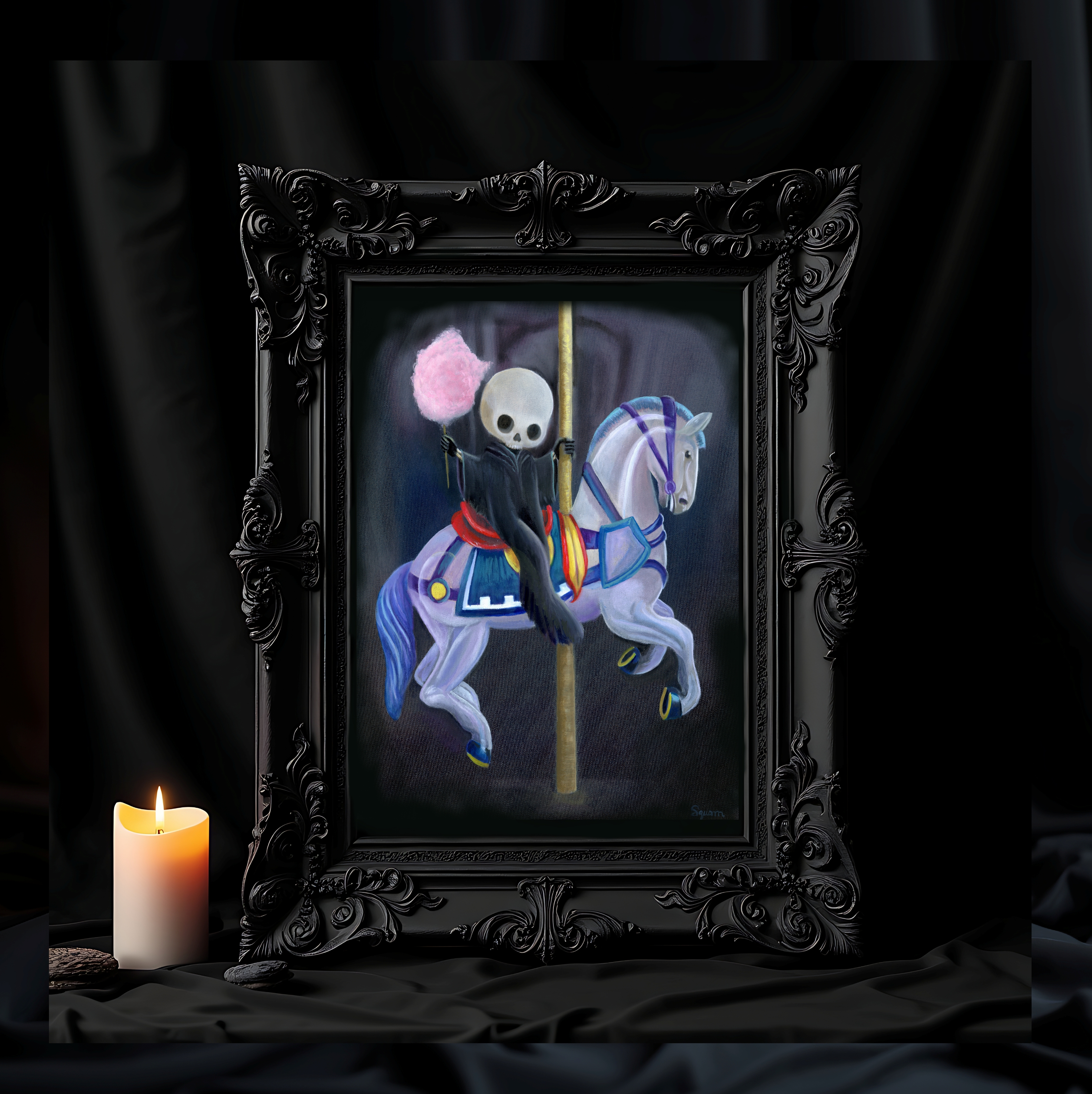 "Midnight Ride" – A Skelly Carousel Adventure