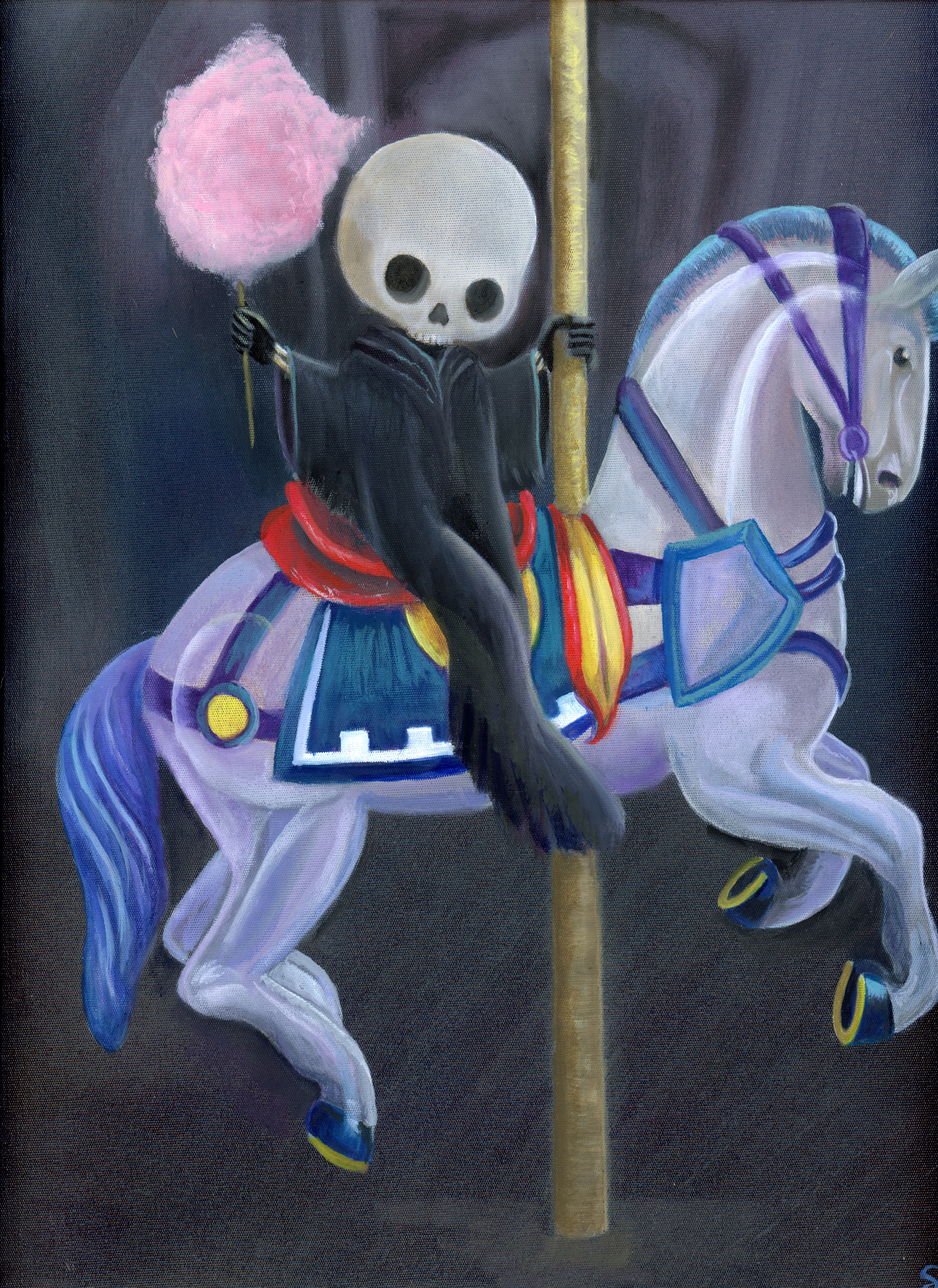 "Midnight Ride" – A Skelly Carousel Adventure