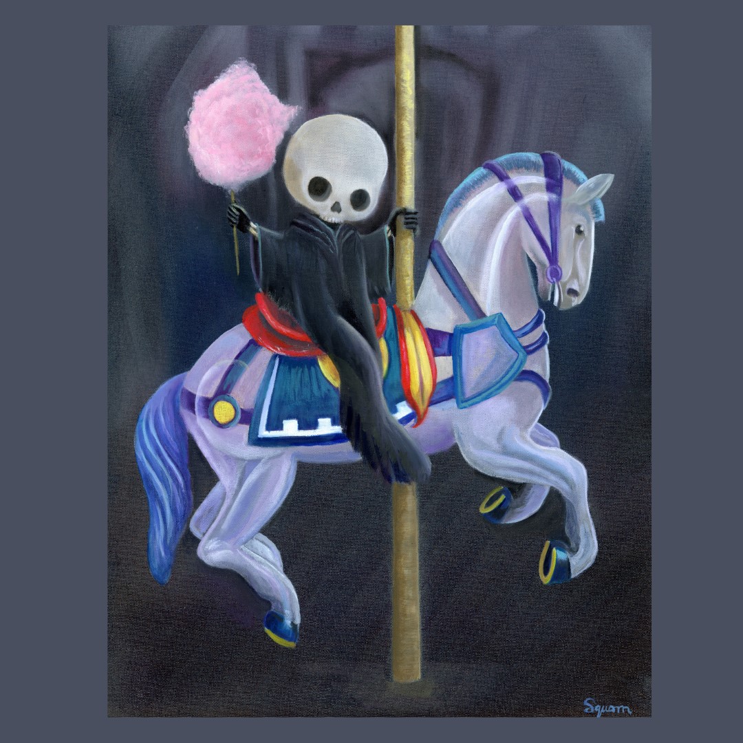 "Midnight Ride" – A Skelly Carousel Adventure