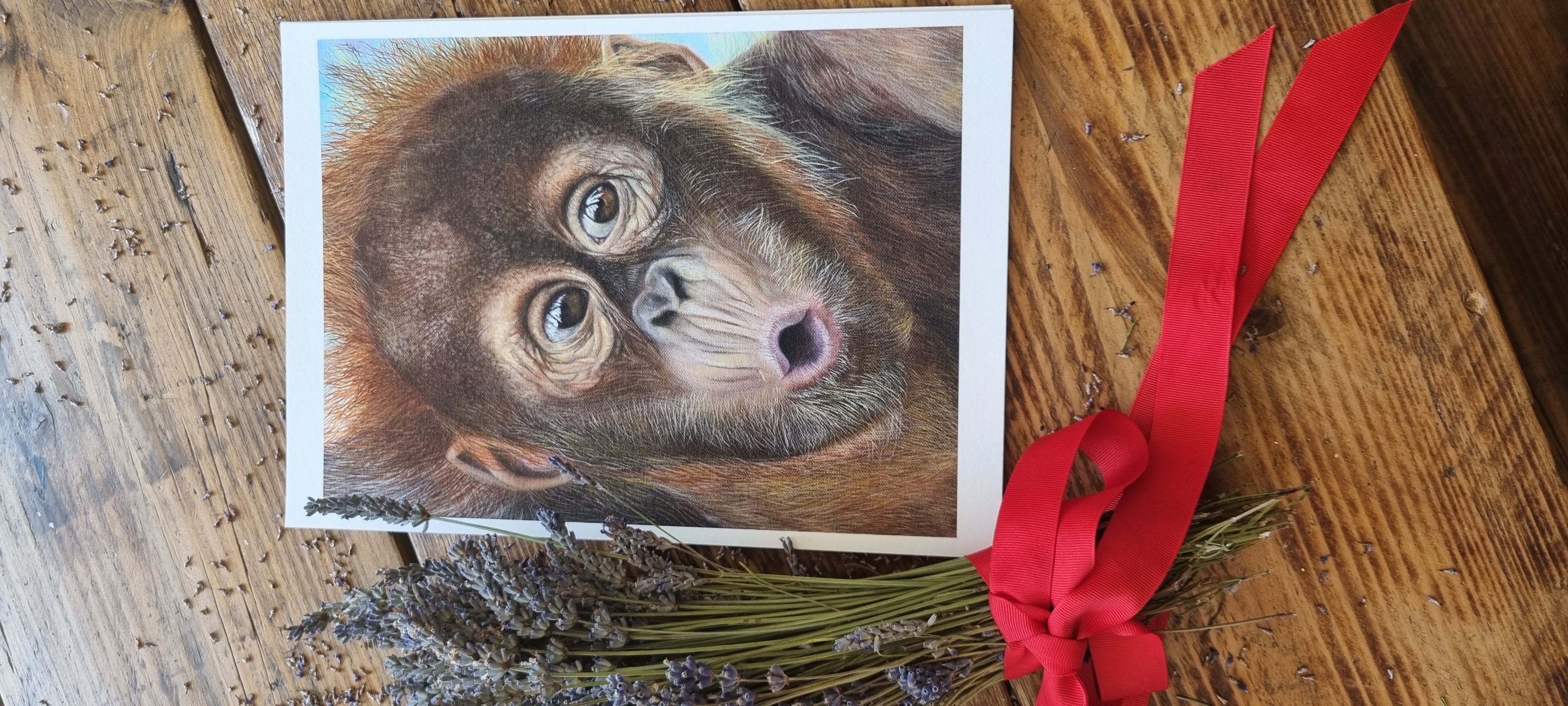 Cute Orangutan Art Print - The Calling