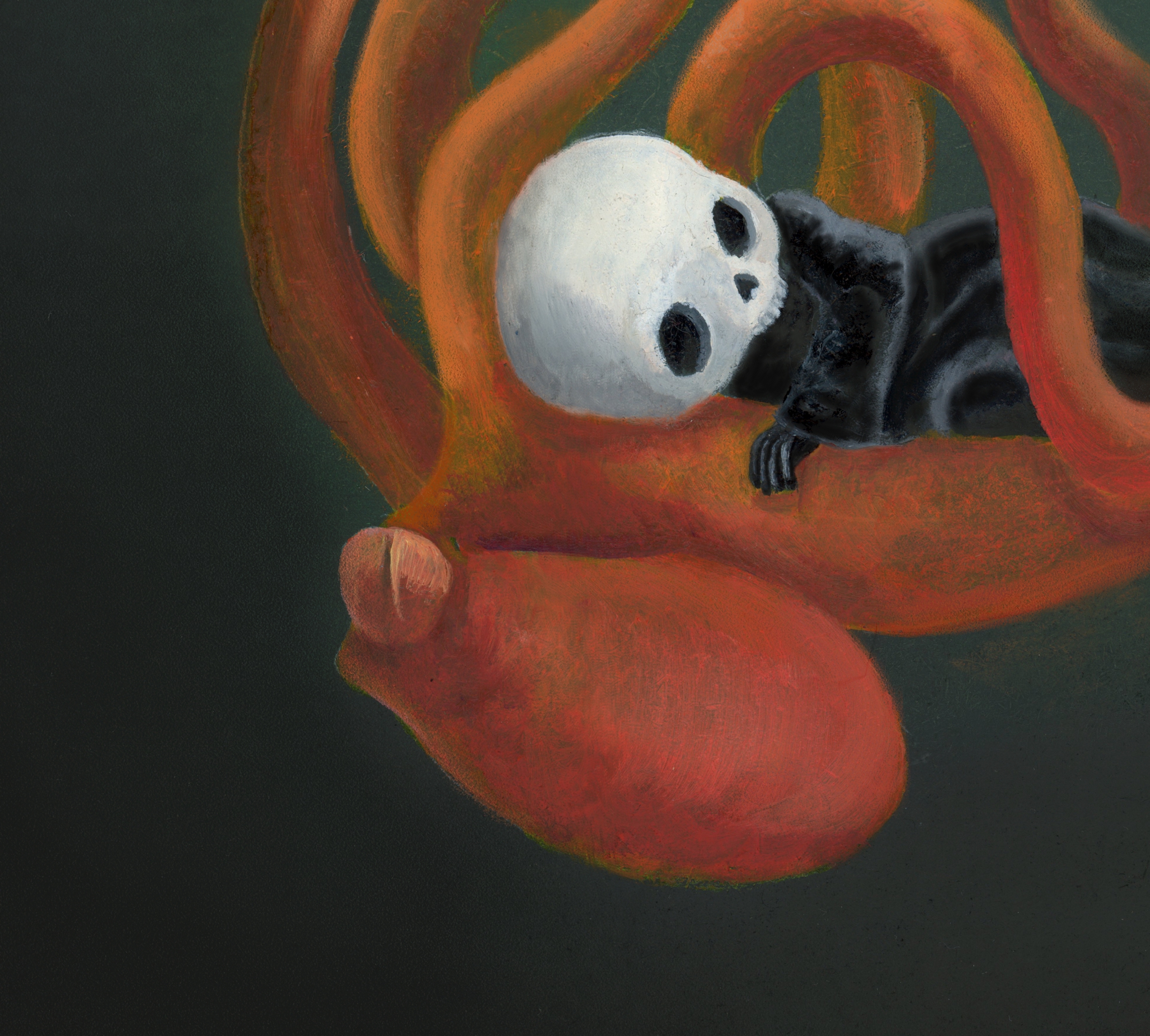 Embrace - Surreal Skelly Print