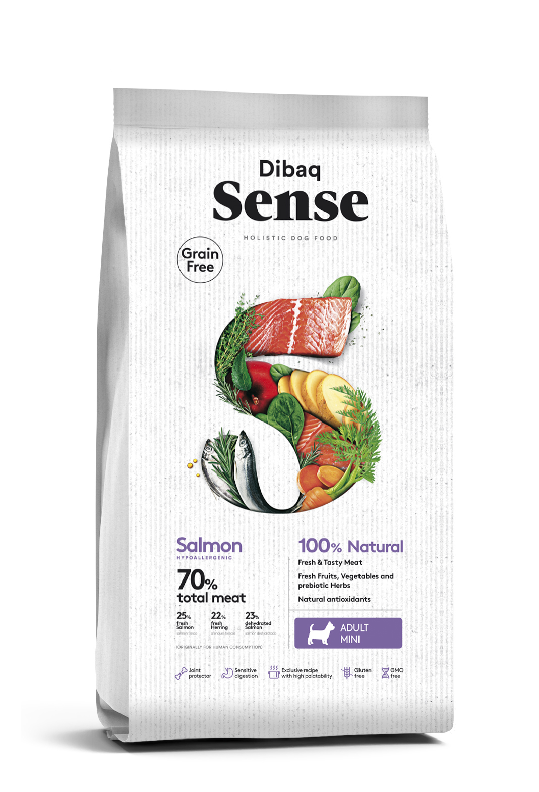 Dibaq Sense Mini: Zalm Graanvrij