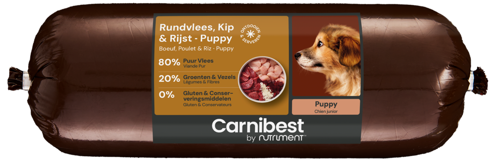 Carnibest Rundvlees, Kip & Rijst Puppy