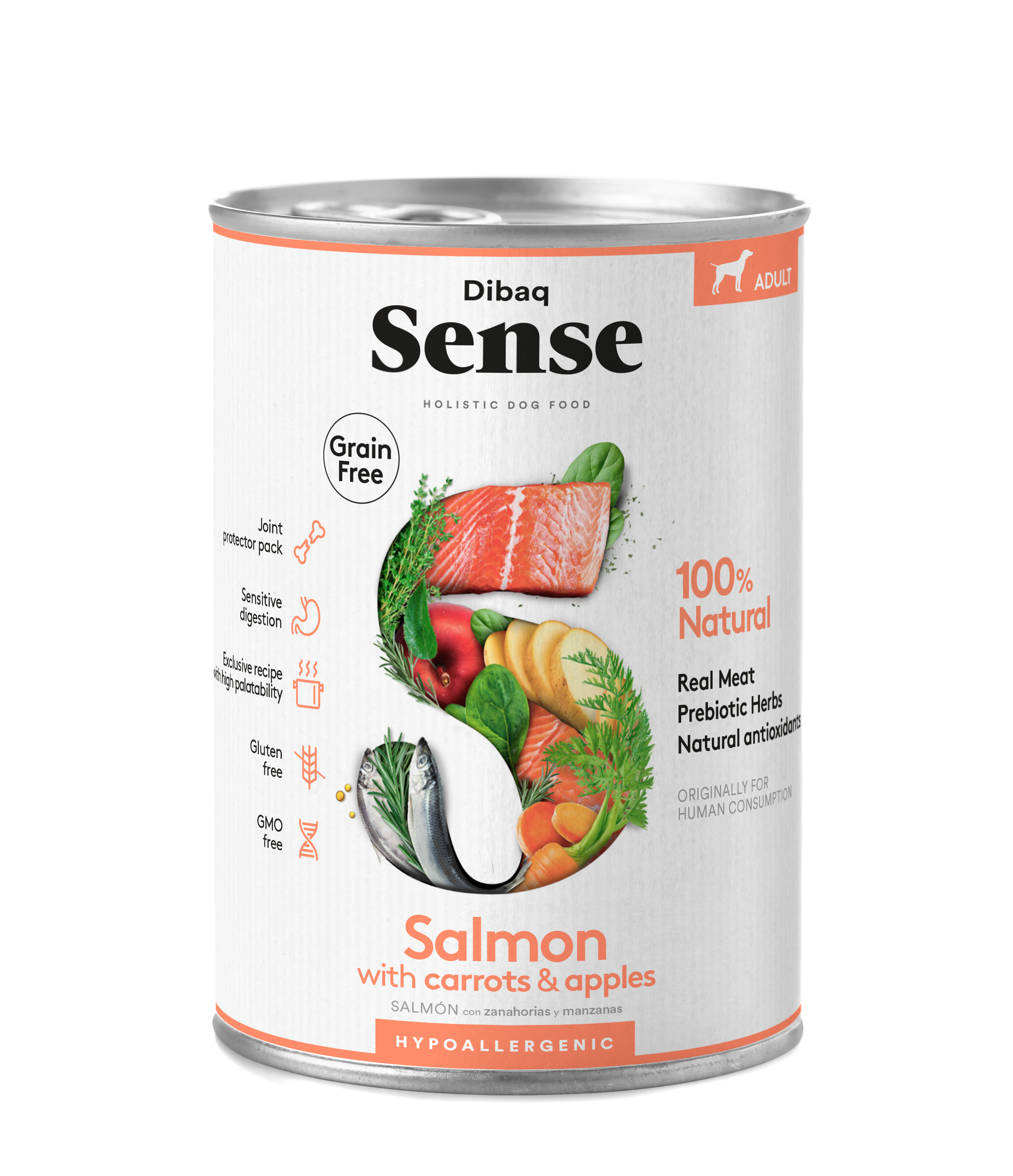 Dibaq Sense Nat Hondenvoer - Zalm