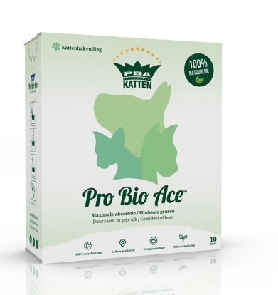 Pro Bio Ace Composteerbare dierenbakvulling 10 L