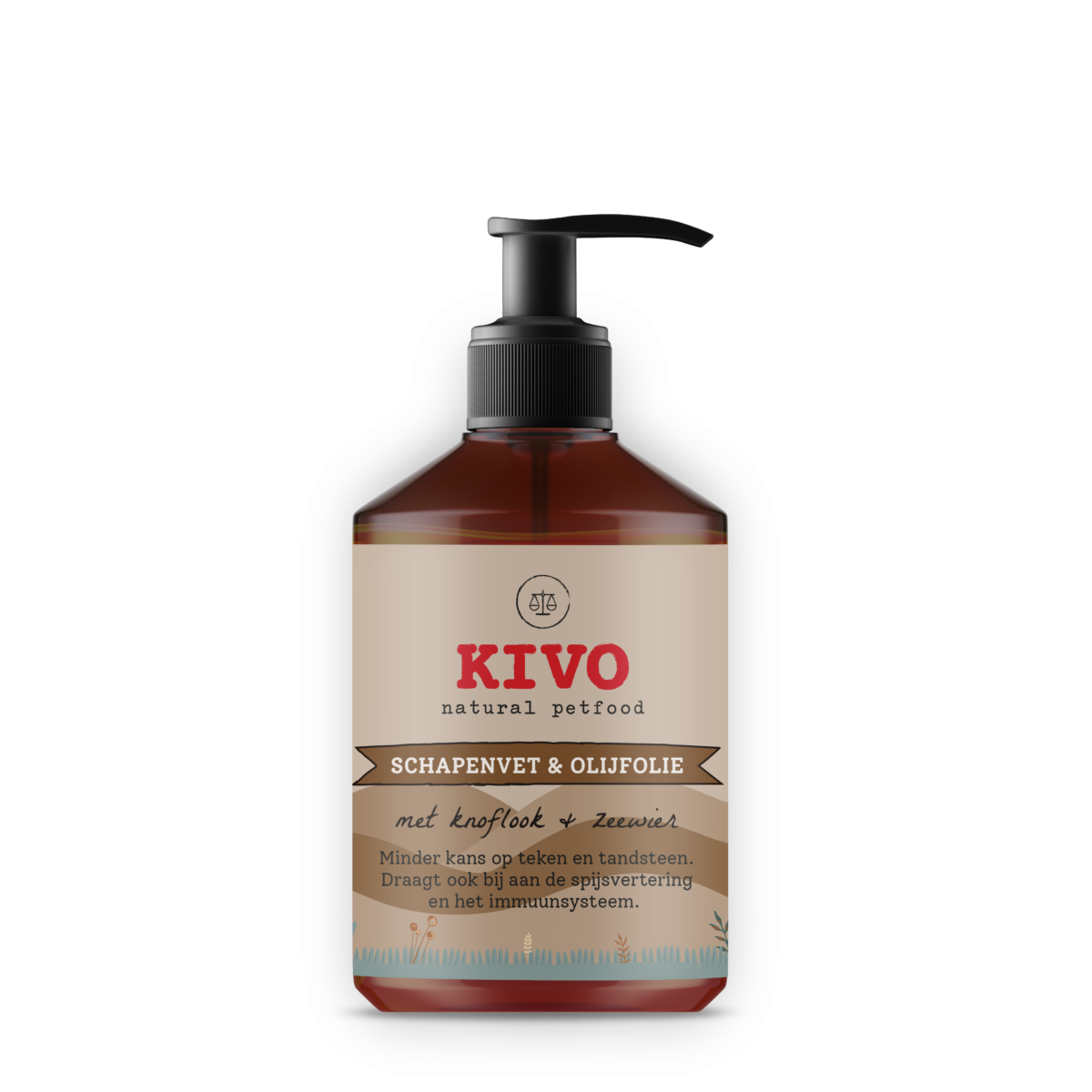 Kivo Schapenvet, knoflook & zeewier