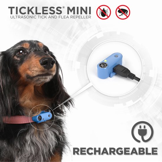 Tickless Ultrasone teken en vlooien afweermiddel.