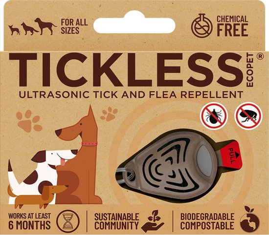 Tickless ECO Ultrasone teken en vlooien afweermiddel.