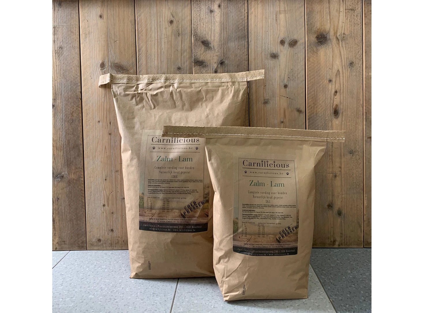 Carnilicious Koudgeperst Zalm & Lam
