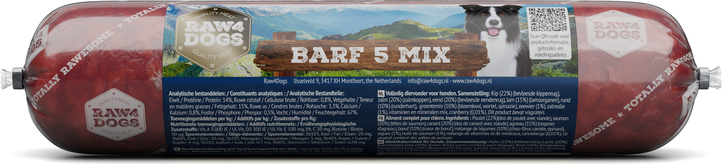 Raw4Dogs Barf 5 Mix