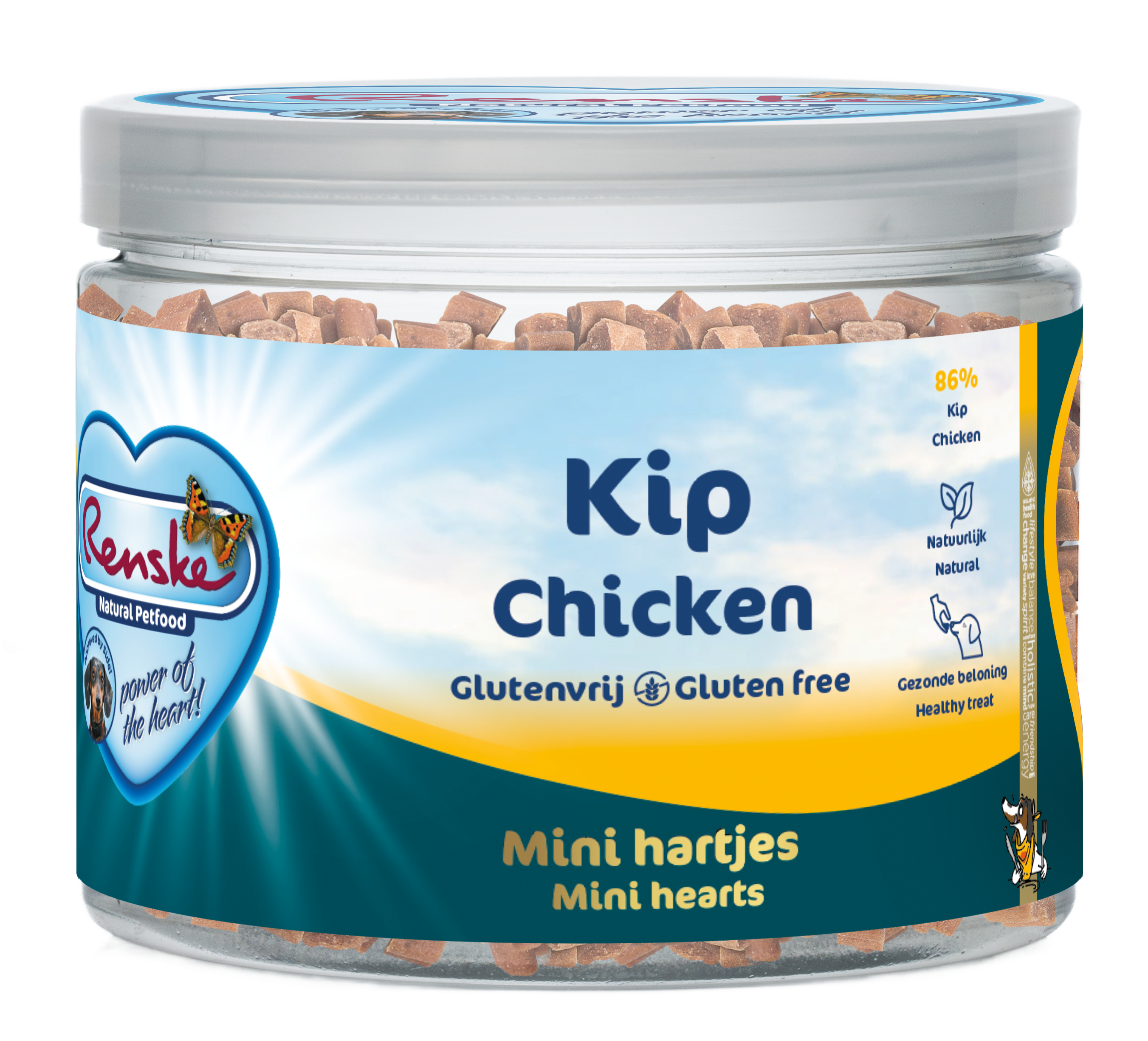 Renske Mini Hartjes Kip