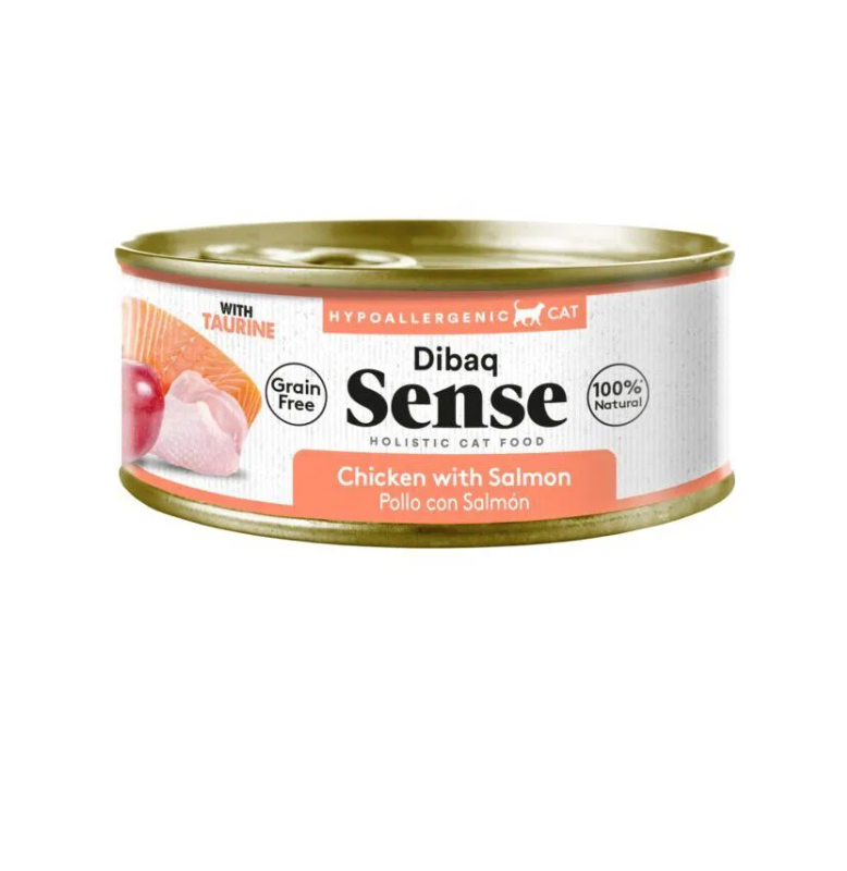 Dibaq Sense Kat Natvoer Kip & Zalm