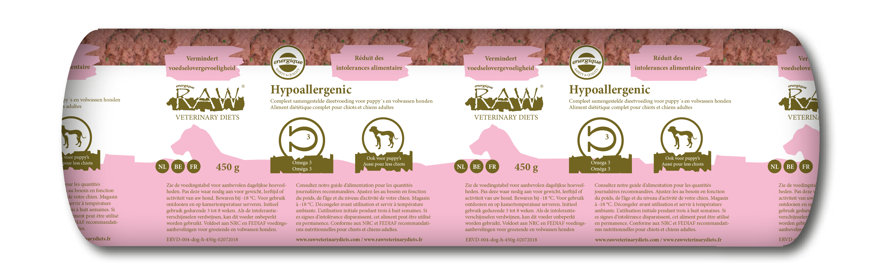 Energique RAW Veterinary Diets- Hypoallergenic