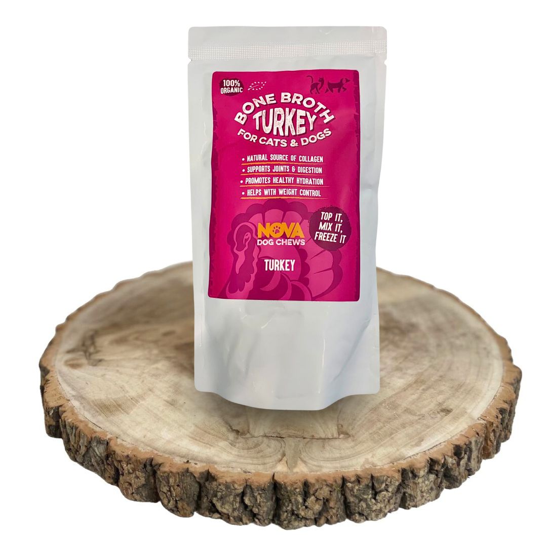 Nova Dog Chews Kalkoenbouillon 230 ml