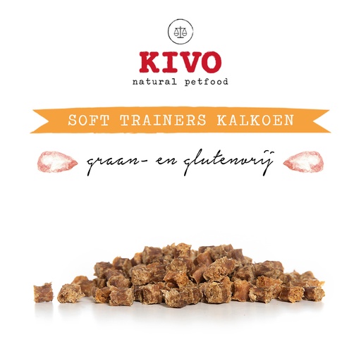 Kivo Soft Trainers Kalkoen 100 gr