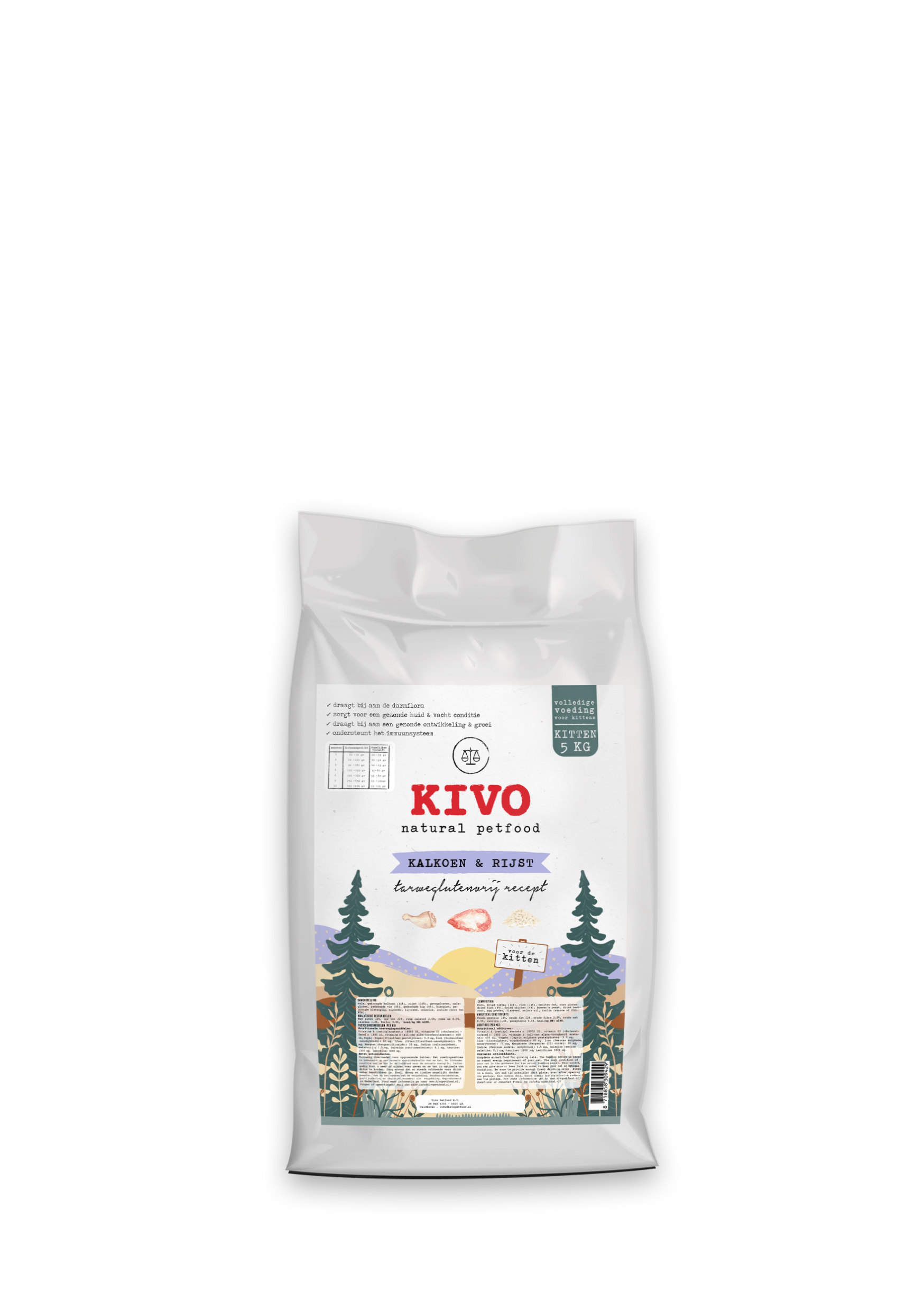 Kivo Kitten - Kalkoen & rijst