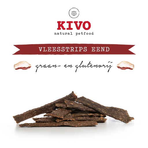 Vleesstrips Eend 200 gr
