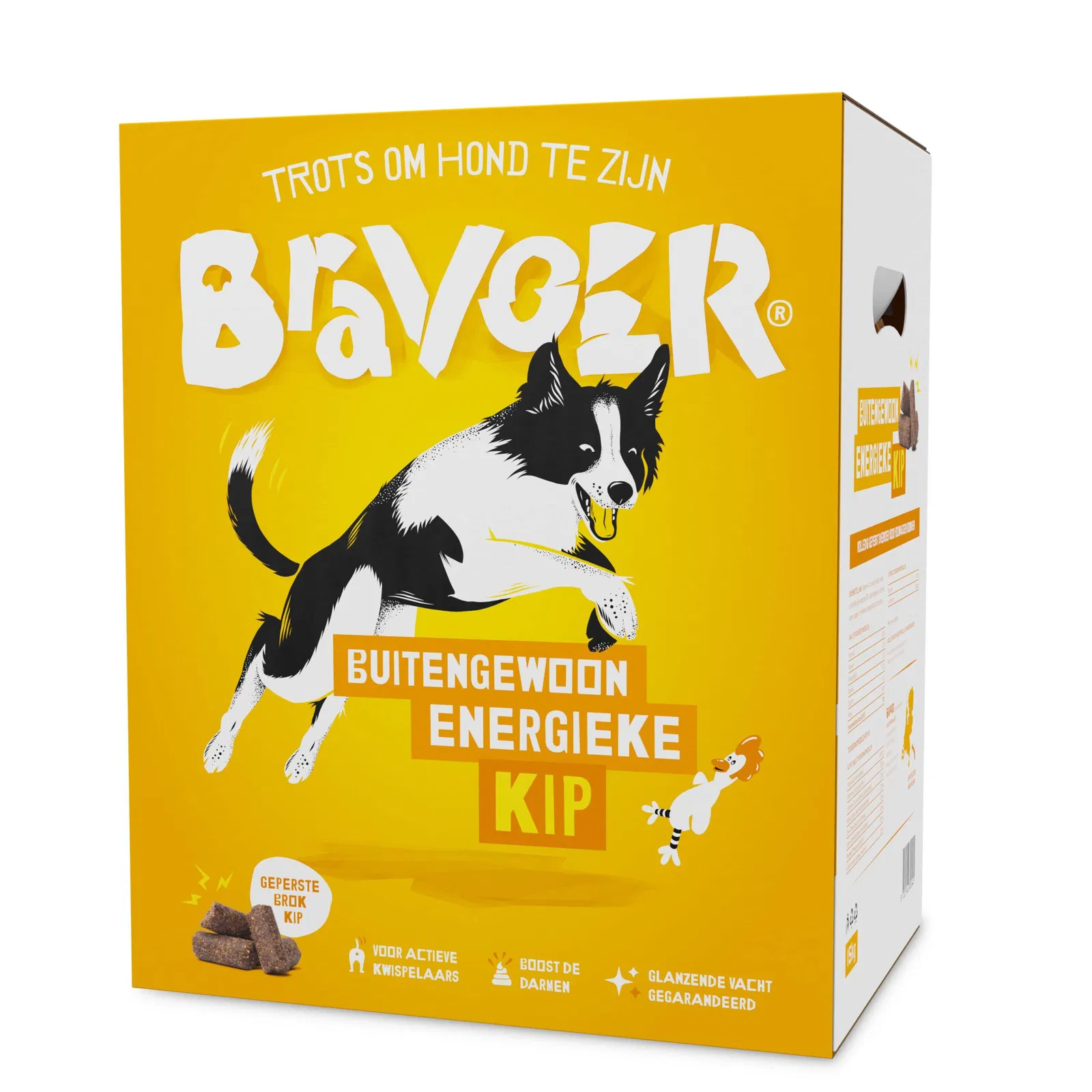 Buitengewoon Energieke Kip (Geperst)