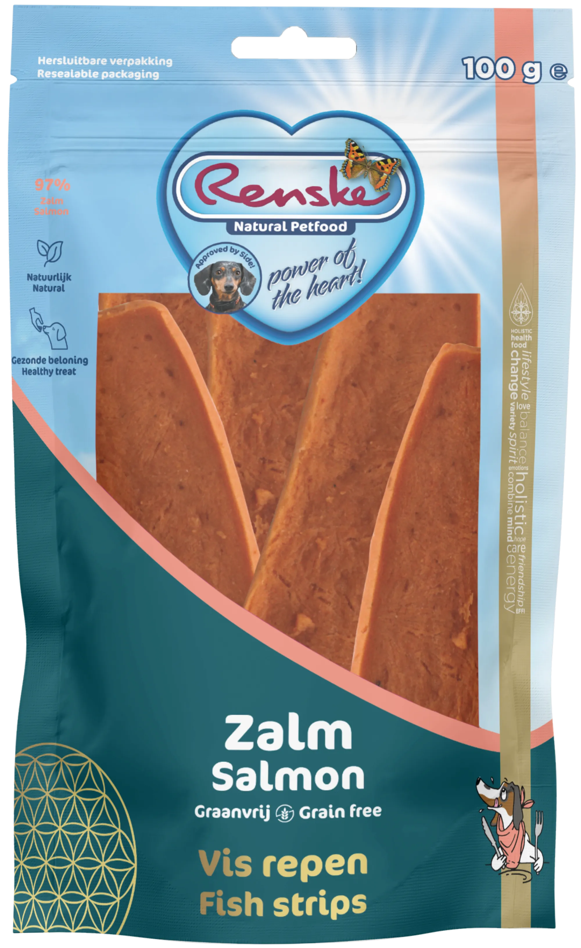 Renske Vlees repen Zalm