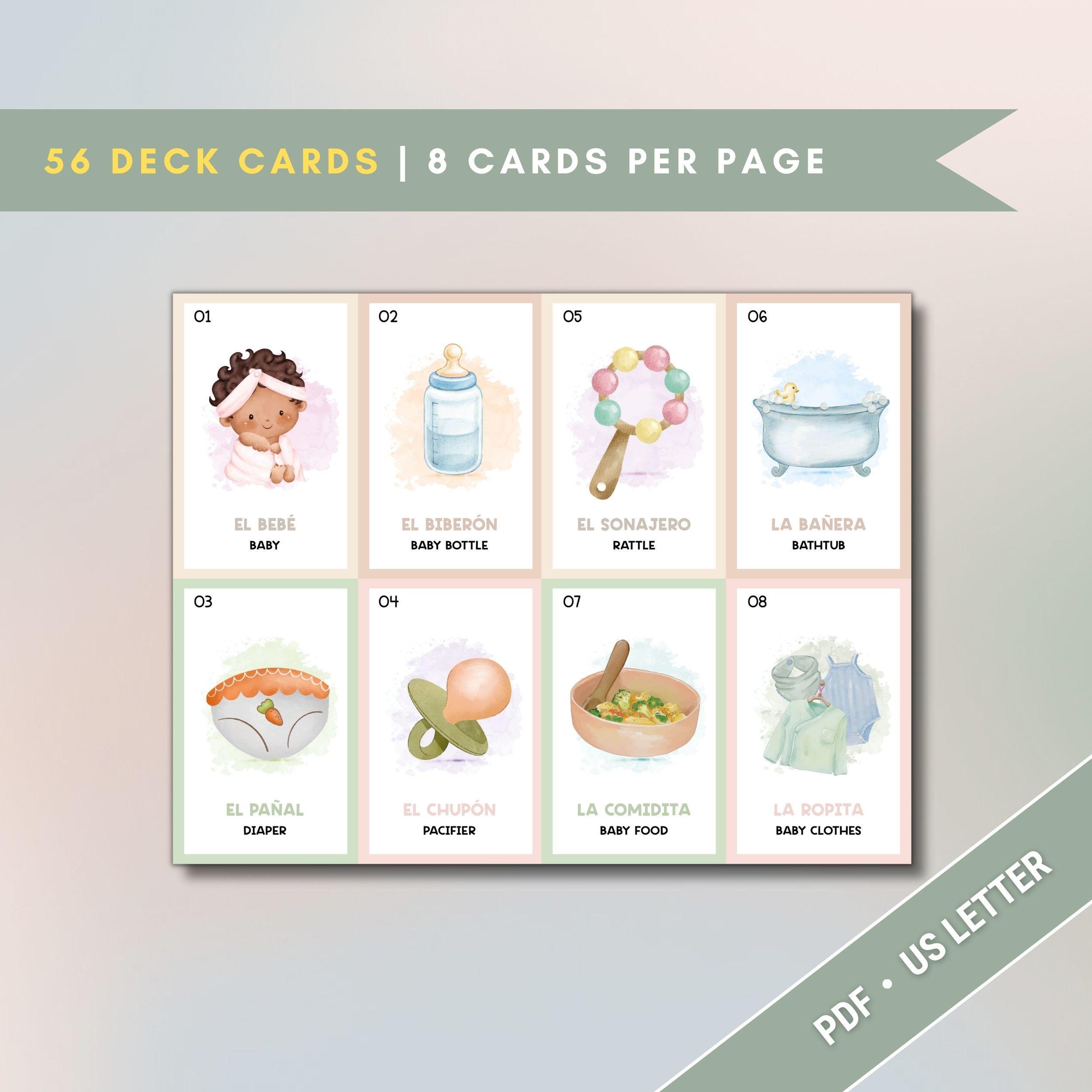 Baby Shower Bilingual Lotería
