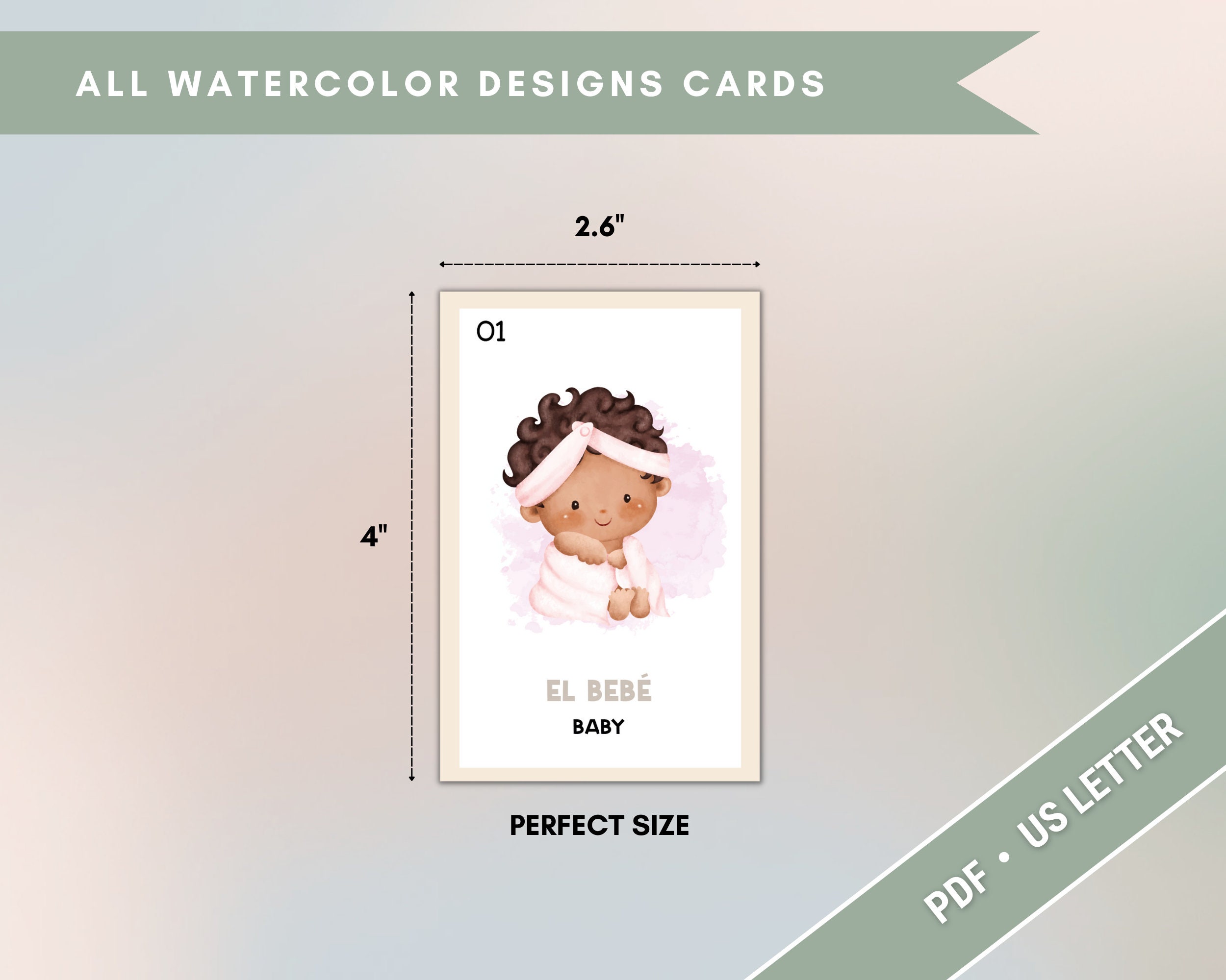 Baby Shower Bilingual Lotería