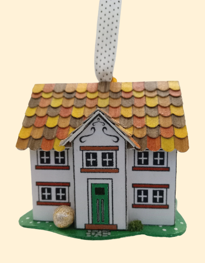 Hanging Miniature House [Summer]