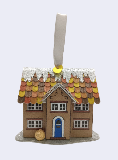 Hanging Miniature House [Winter]