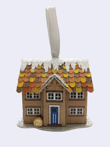 Hanging Miniature House [Winter]