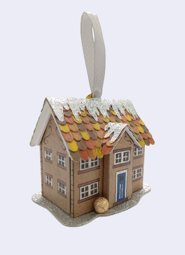 Hanging Miniature House [Winter]