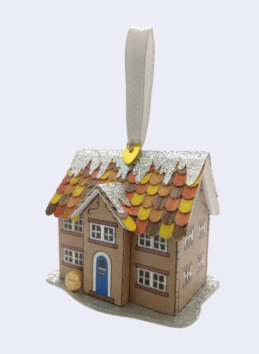 Hanging Miniature House [Winter]