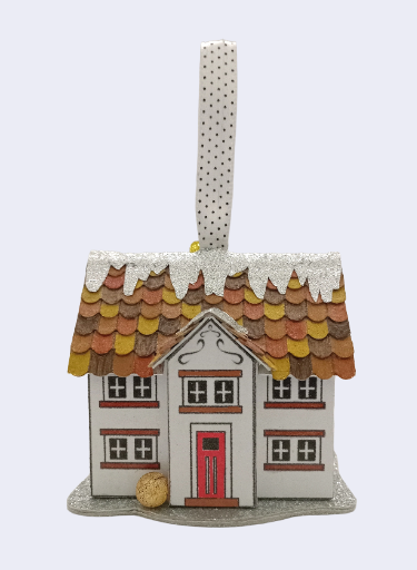 Hanging Miniature House [Winter]