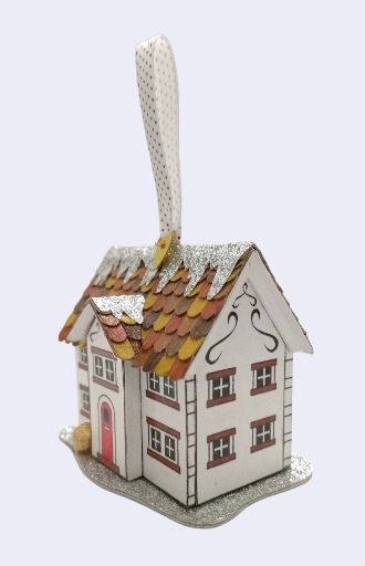 Hanging Miniature House [Winter]