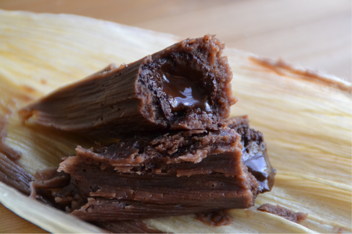 New chocolate tamale