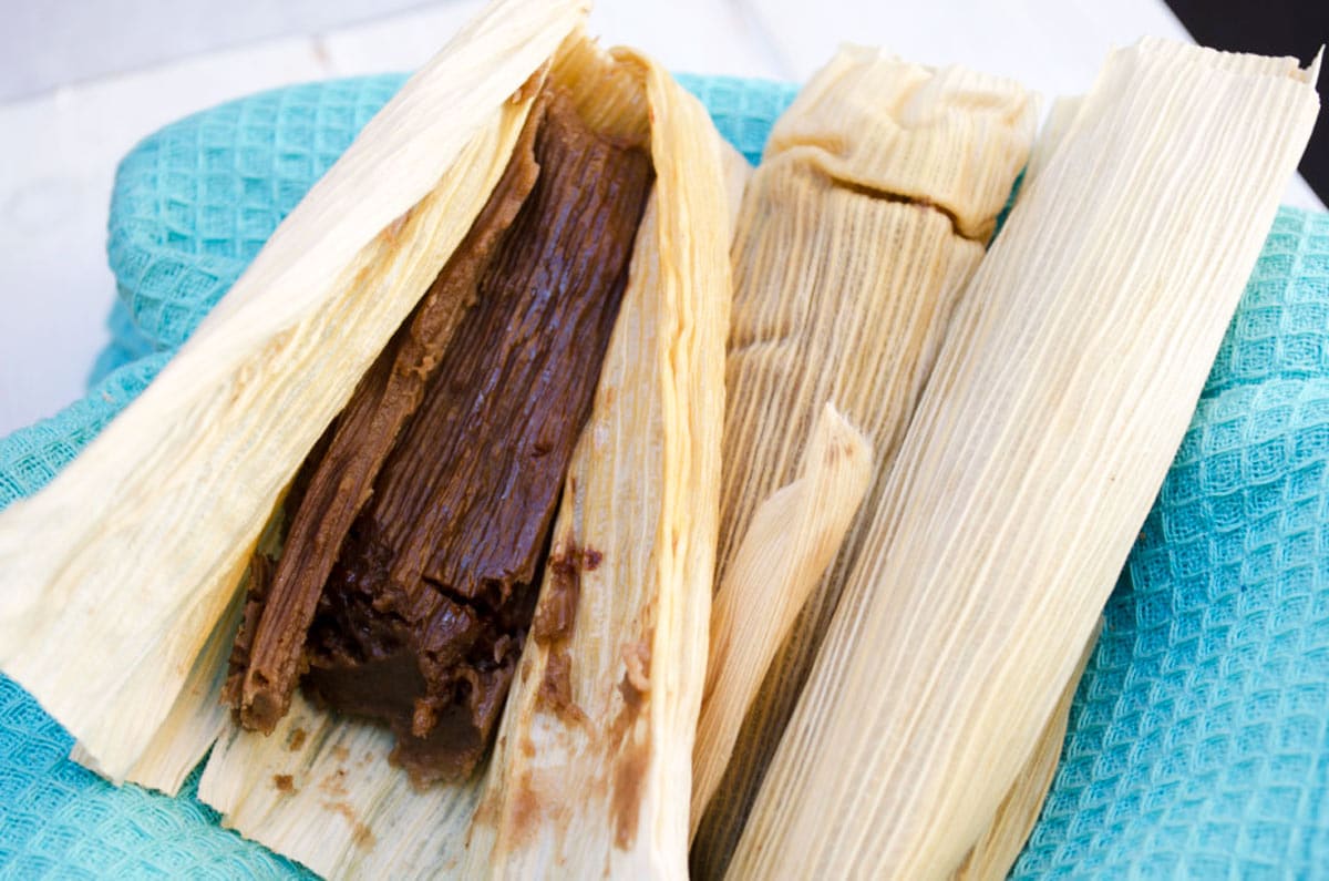 New chocolate tamale