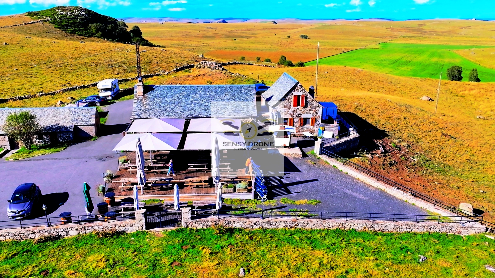 Buron et lac de Born