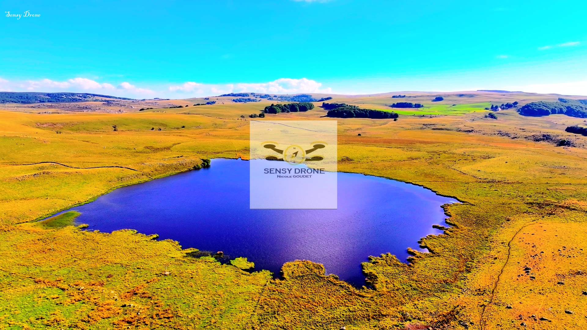 Buron et lac de Born