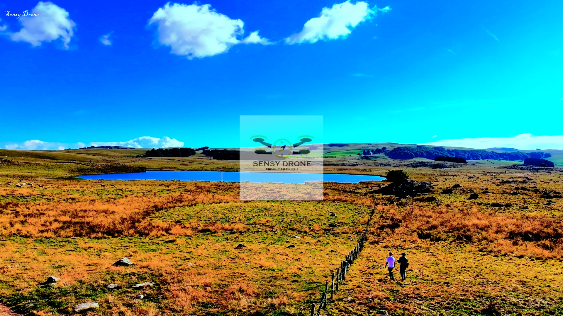 Buron et lac de Born