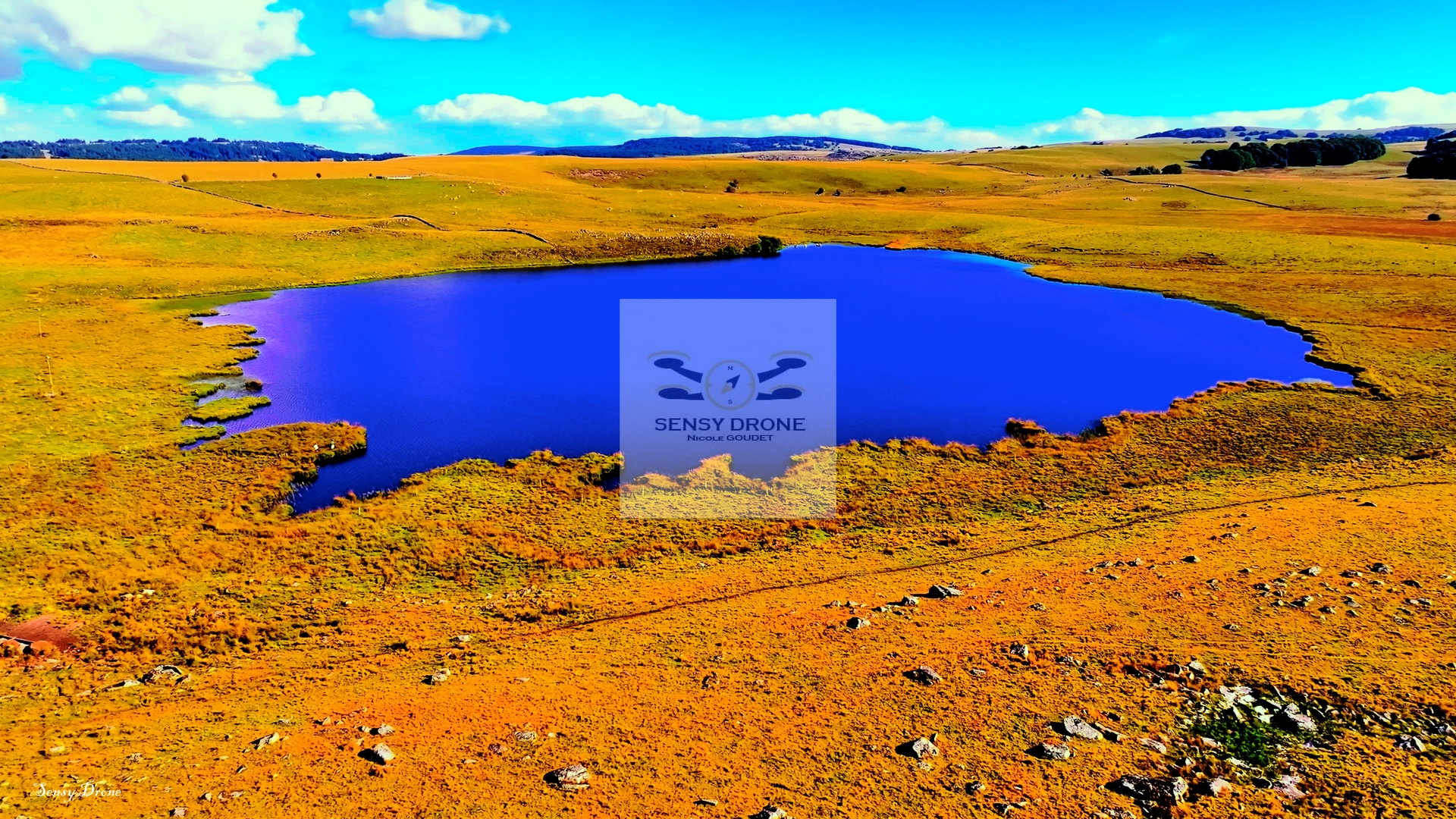 Buron et lac de Born