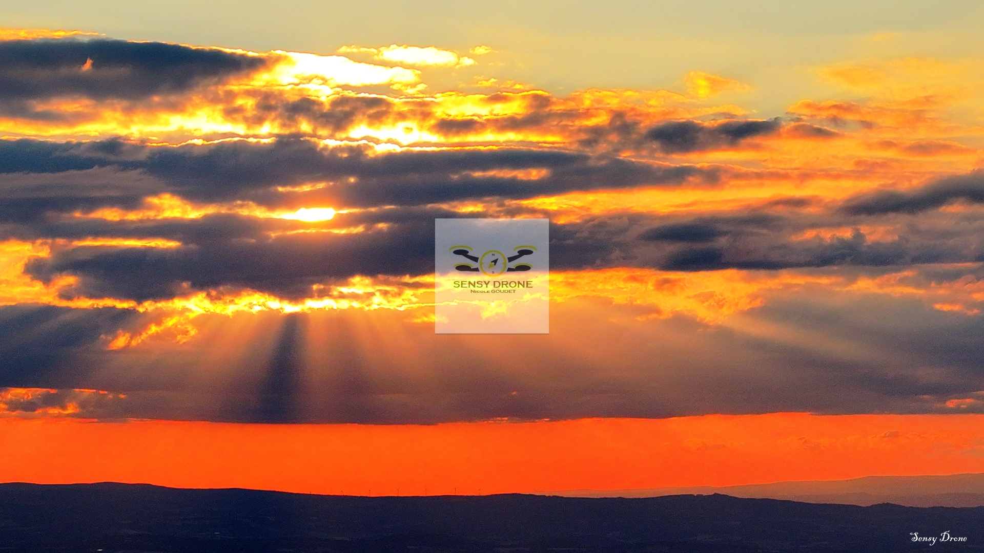 Coucher de soleil sur Fortunio – Margeride en feu