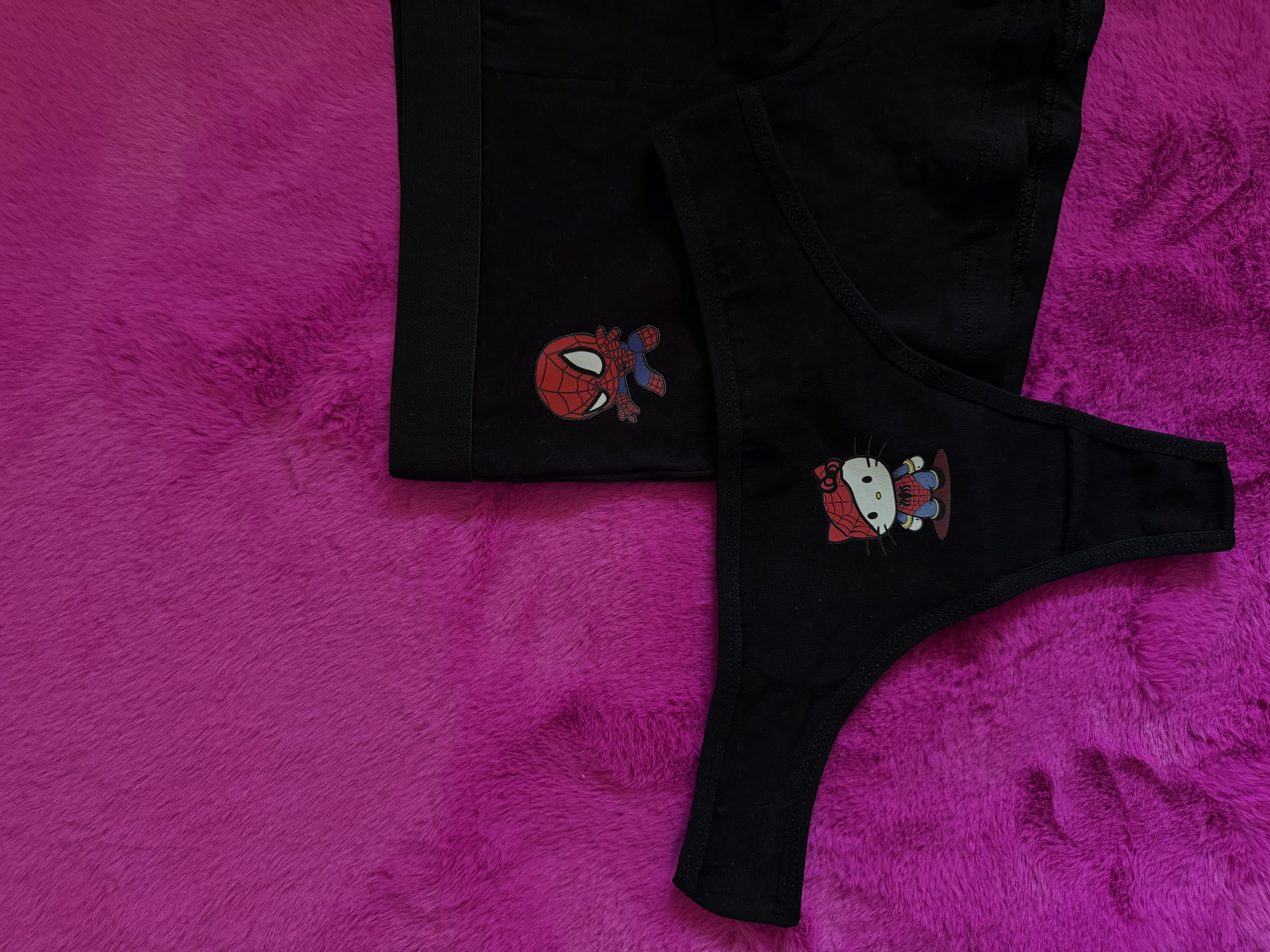 Set Hello Kitty e Spiderman