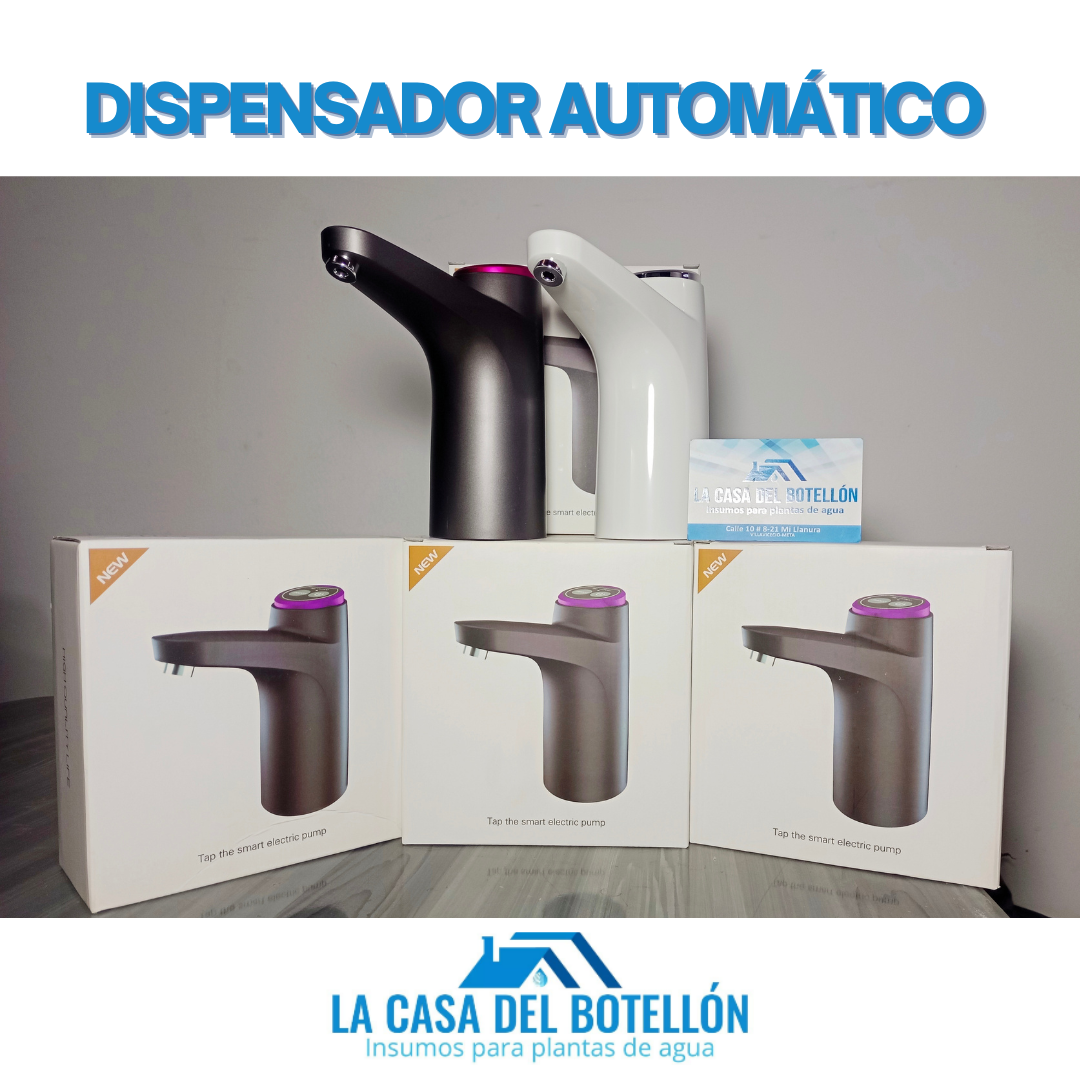 Dispensador Automático Caja Blanca Con Sistema 600ML