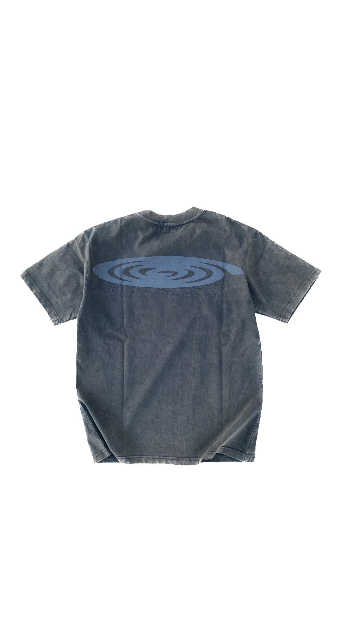 "Faded Tee" Washed Black