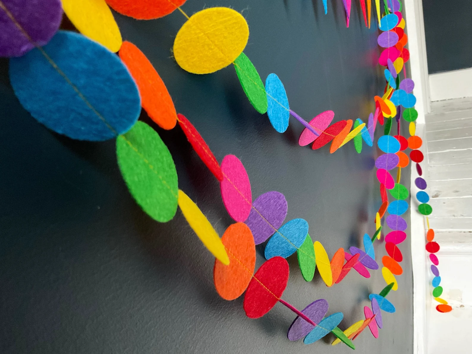 Colorful Felt Garland