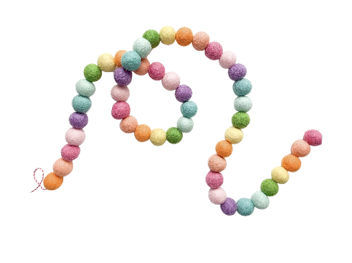 Felt garland