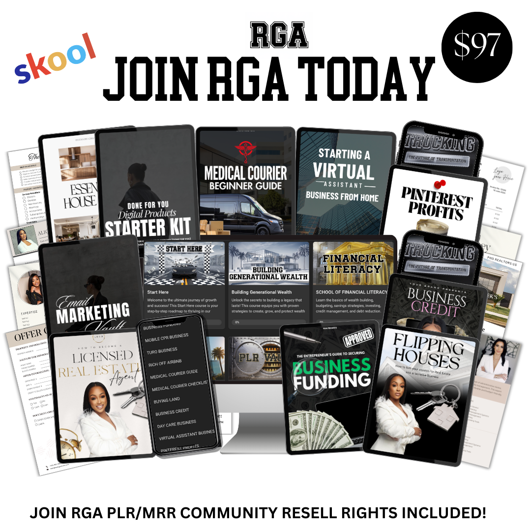 Rich Generation Academy | MRR & PLR Community + Business Planner