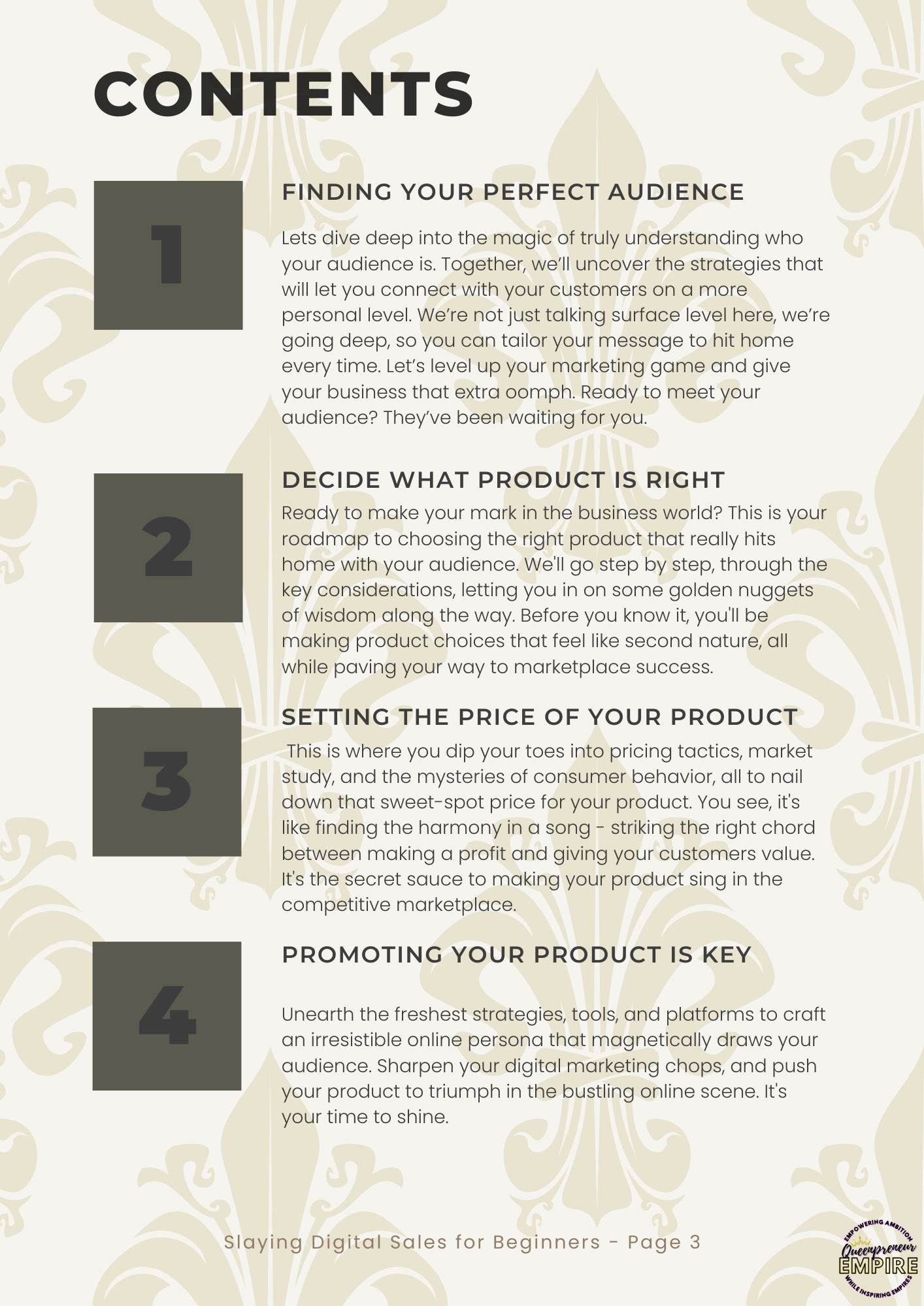 Slaying Digital Sales for Beginners: Your Step-by-Step Blueprint to Creating, Pricing & Selling Digital Products Online