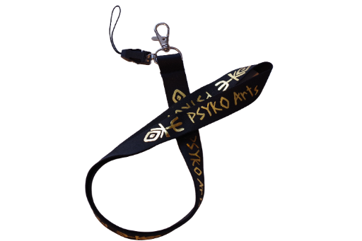 Lanyard - Cordon porte badge PSYKO Arts